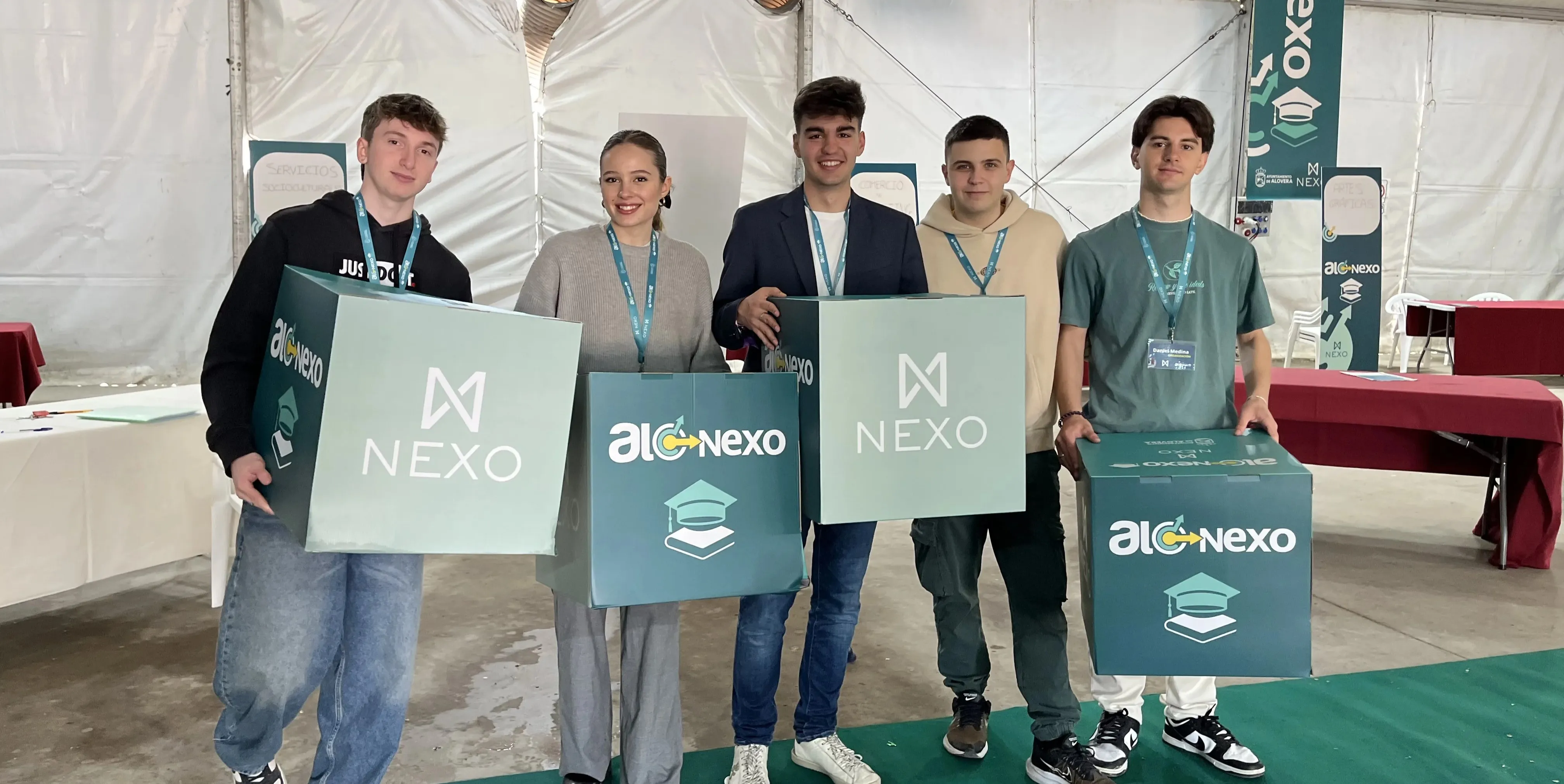 Éxito de la Primera Edición de AloNexo, la Feria de Orientación Académica y Laboral de Alovera