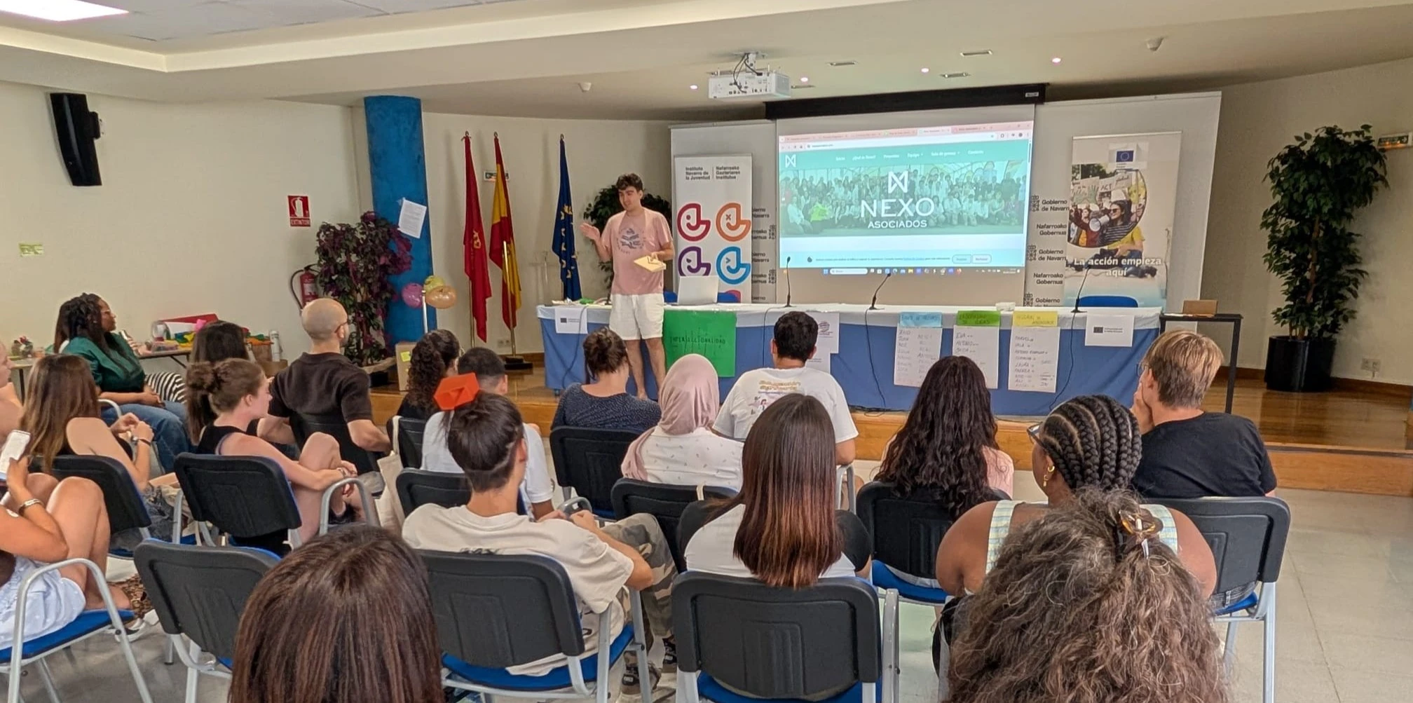 Nexo Asociados participa en el Encuentro Erasmus+ en Pamplona para impulsar la participación juvenil en Europa